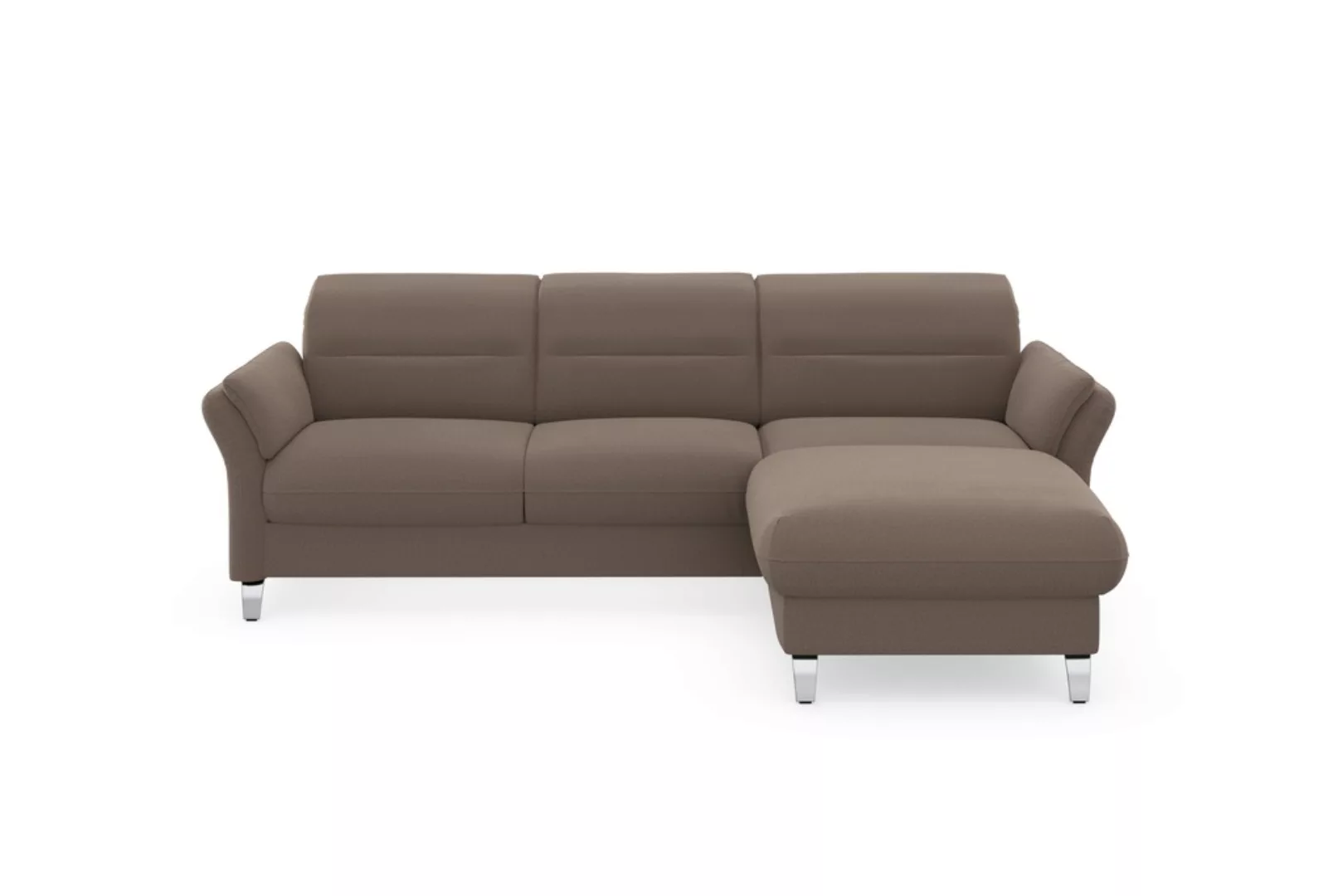 sit&more Ecksofa "Grenoble L-Form mit Federkern", wahlweise mit Bettfunktio günstig online kaufen