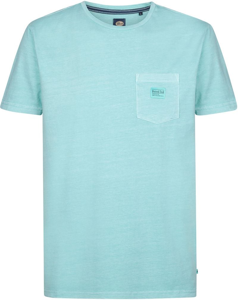 Petrol T-Shirt Key Melange Aqua - Größe XL günstig online kaufen