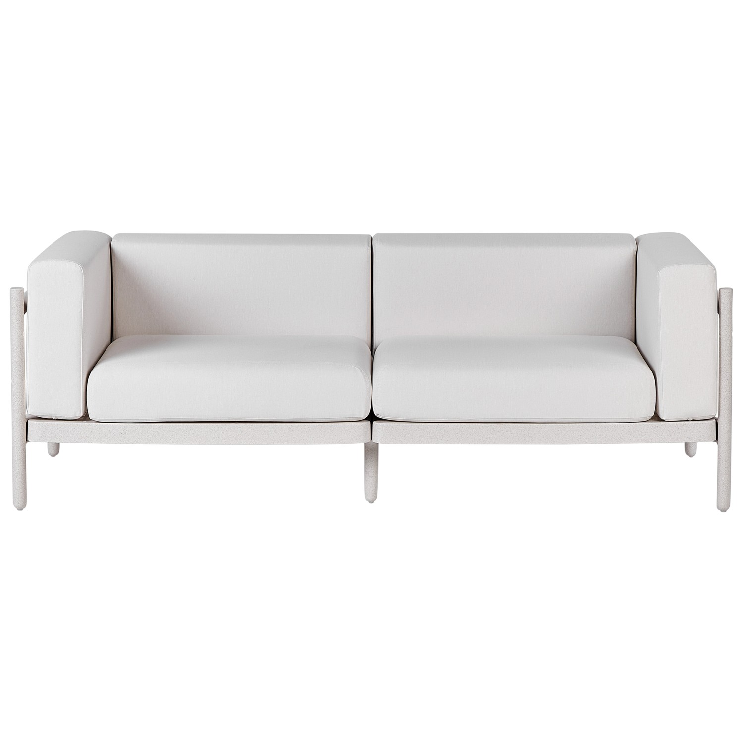 Beliani Gartensofa Beige 73x187x68 günstig online kaufen