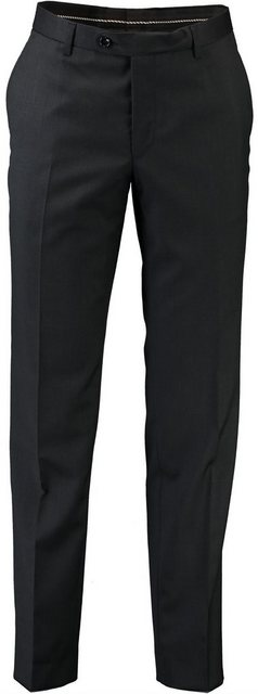 BENVENUTO. Anzughose BENVENUTO Flat-Front Hose anthrazit Modern Fit günstig online kaufen