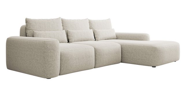 Selsey Ecksofa CARNOS, mit Schlaffunktion, Bettkasten, Chenille-Bezug, Lend günstig online kaufen