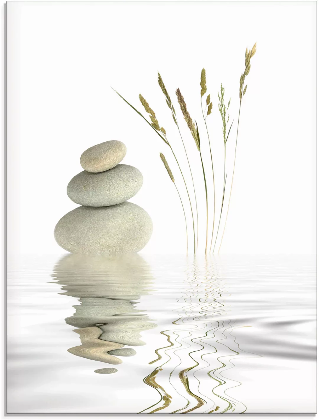 Artland Glasbild »Zen Friede«, Zen, (1 St.), in verschiedenen Größen günstig online kaufen