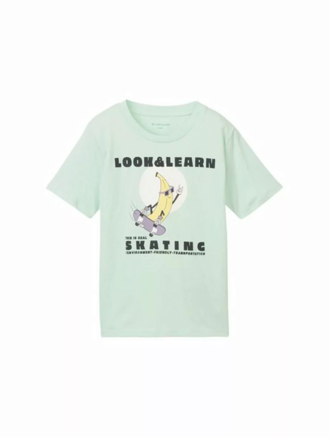 TOM TAILOR T-Shirt T-Shirt mit Motivprint günstig online kaufen