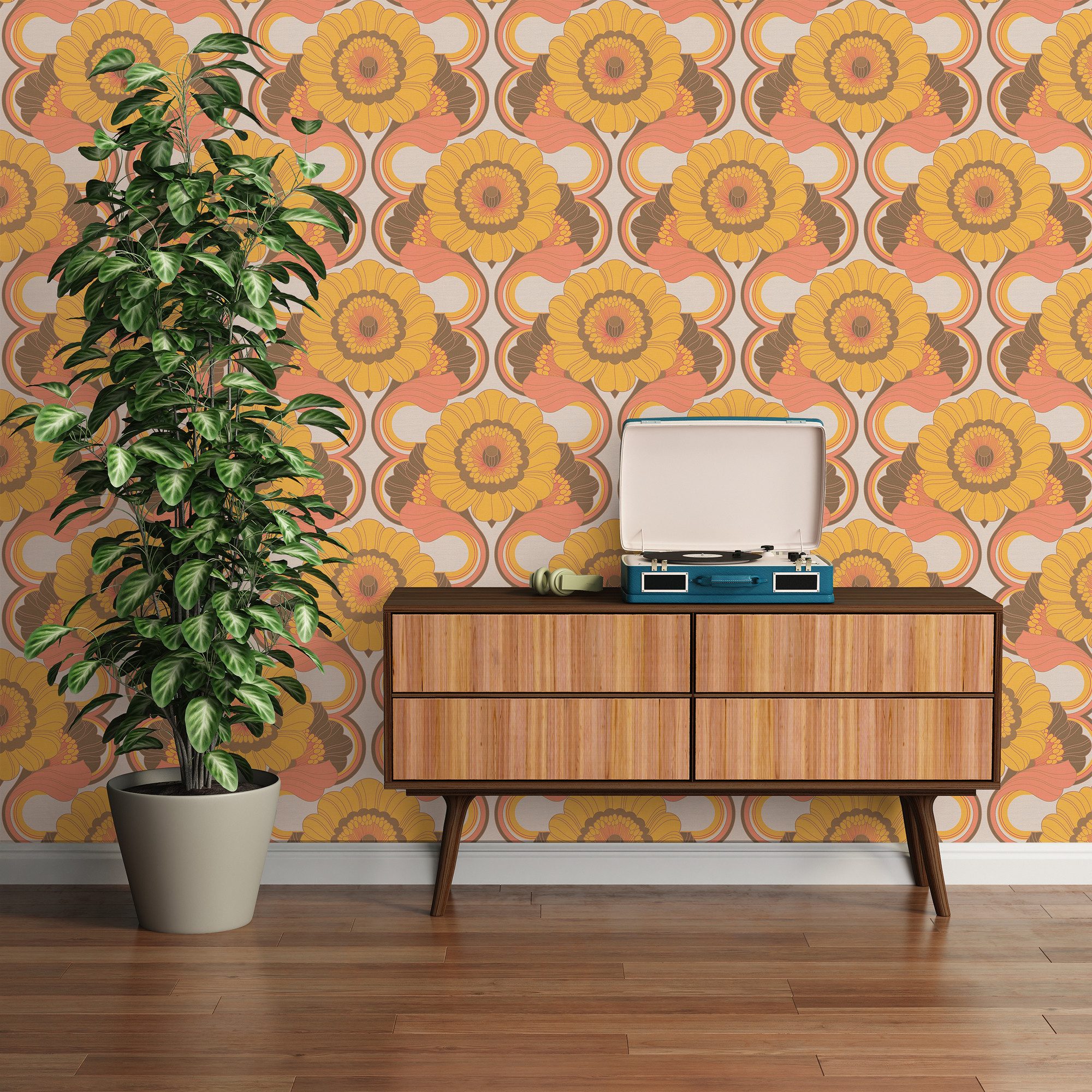 Bricoflor Vliestapete Retro Chic 395305 günstig online kaufen