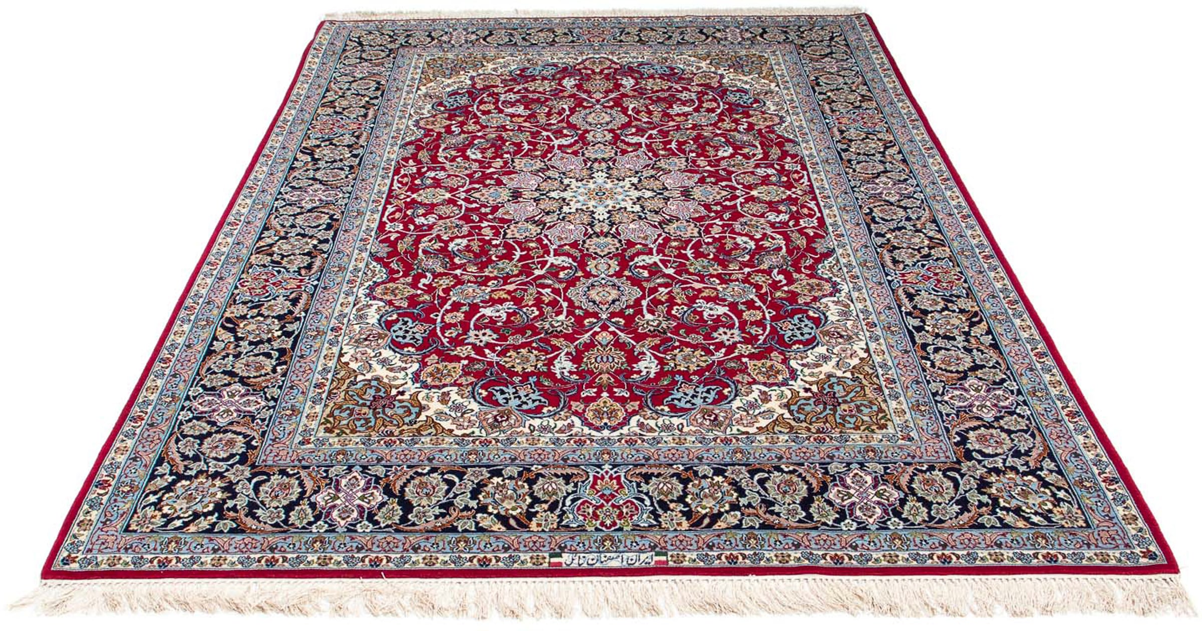 morgenland Orientteppich »Perser - Isfahan - Premium - 240 x 160 cm - rot«, günstig online kaufen