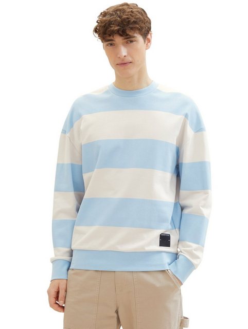 TOM TAILOR Denim Sweatshirt, mit Colorblocking günstig online kaufen