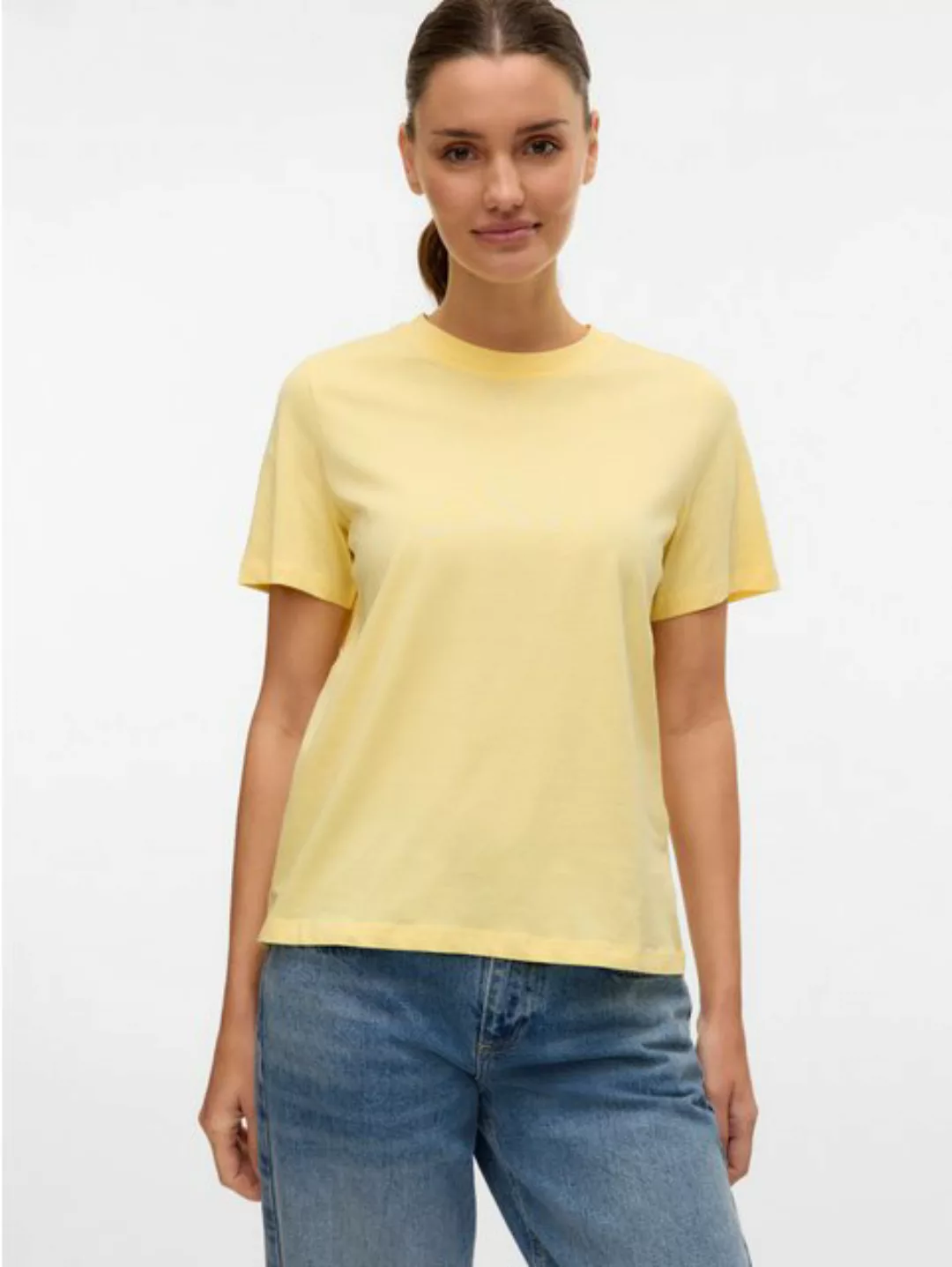 Vero Moda Kurzarmshirt VMPAULINA SS T-SHIRT GA JRS NOOS günstig online kaufen