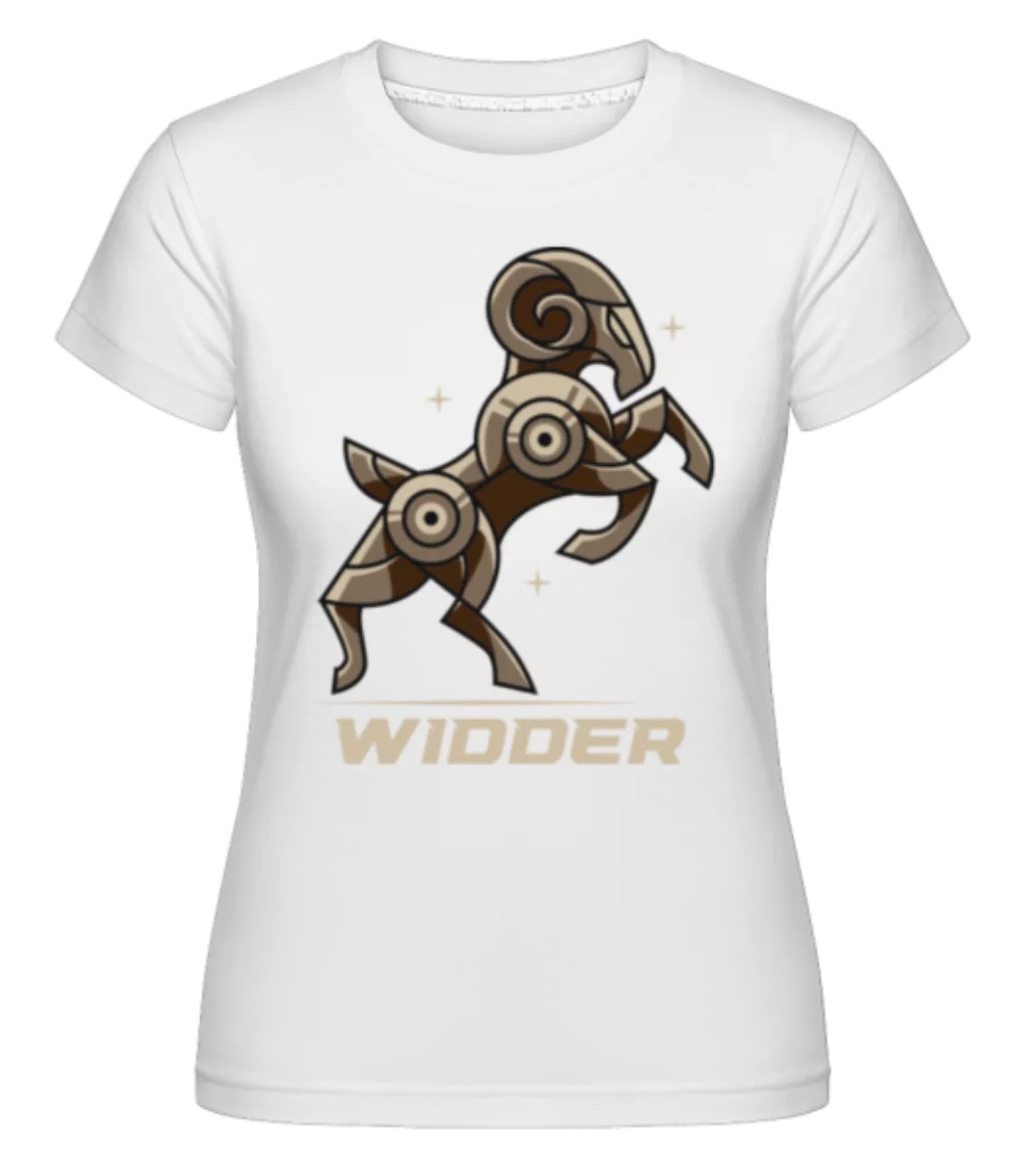 Mecha Roboter Sternzeichen Widder · Shirtinator Frauen T-Shirt günstig online kaufen
