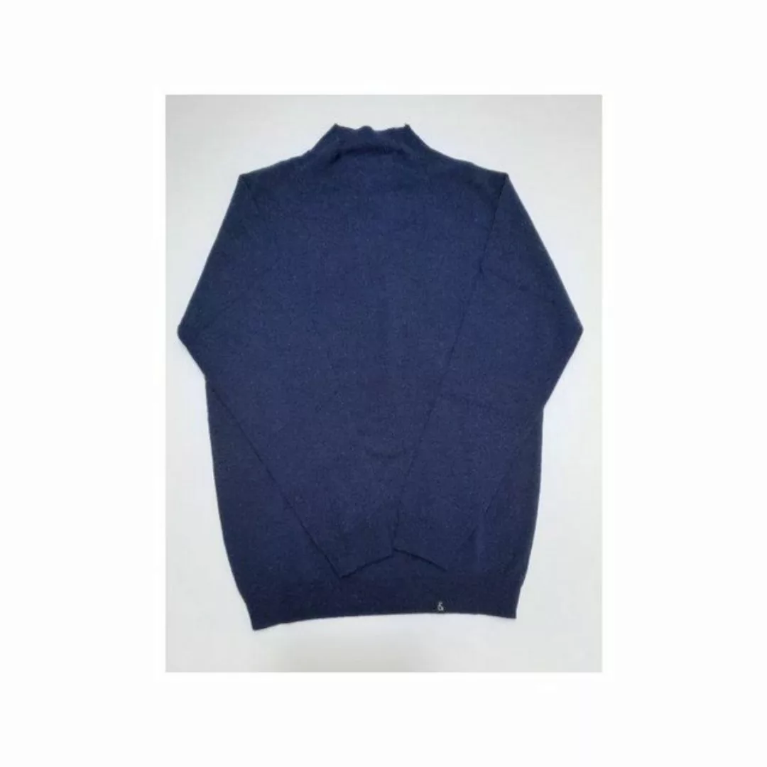 colours & sons Rundhalspullover blau regular fit (1-tlg) günstig online kaufen
