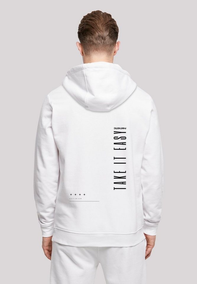 F4NT4STIC Kapuzenpullover Take It Easy HOODIE UNISEX Print günstig online kaufen