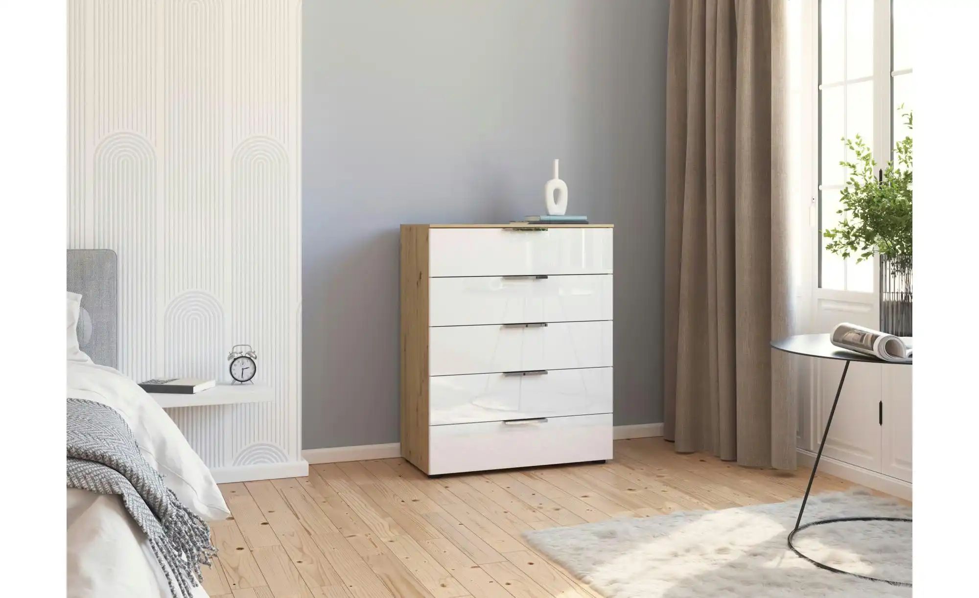 Kommode ¦ holzfarben ¦ Maße (cm): B: 80 H: 100 Kommoden & Sideboards > Komm günstig online kaufen