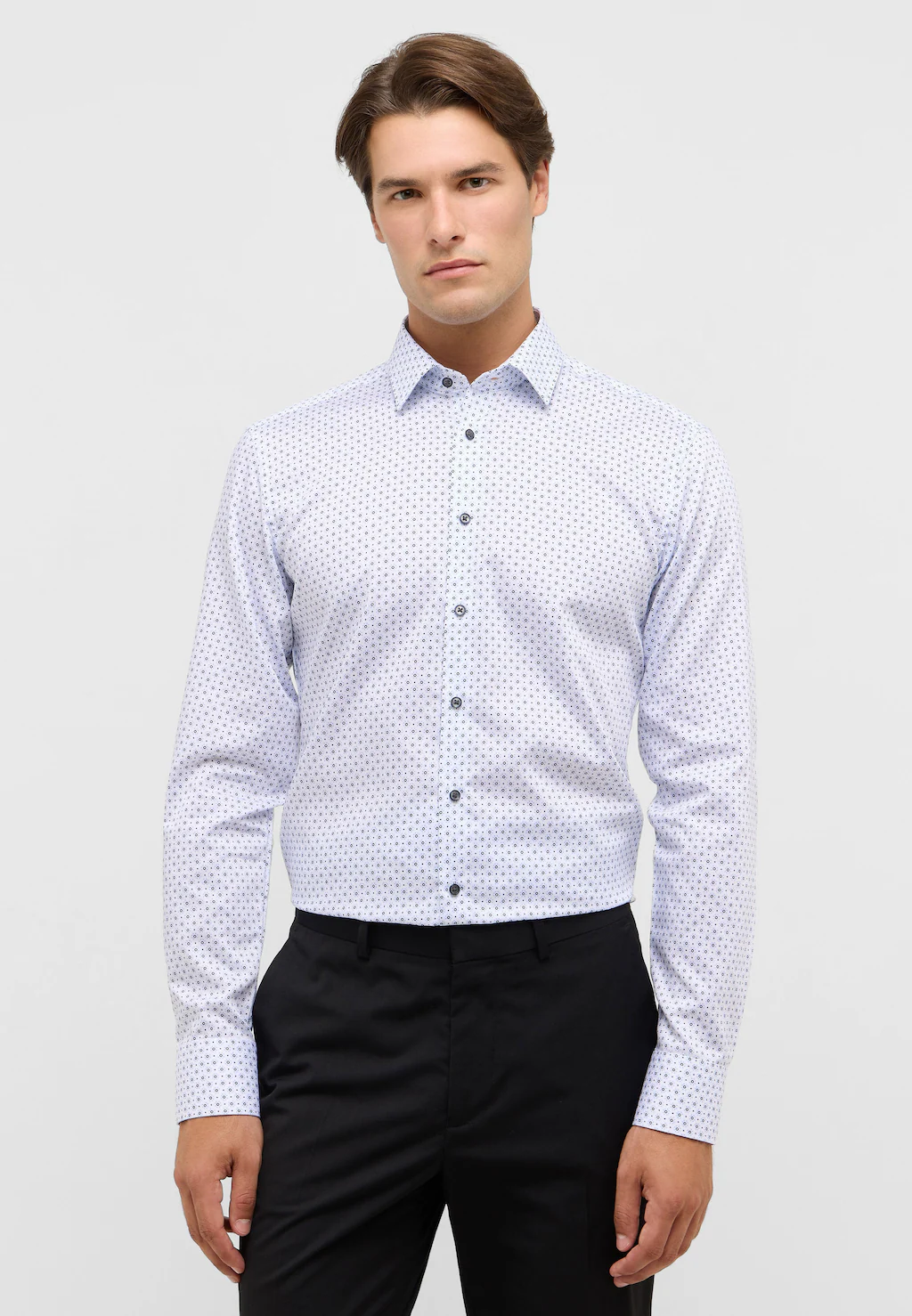 Eterna Langarmhemd "SLIM FIT", NON IRON (bügelfrei) günstig online kaufen