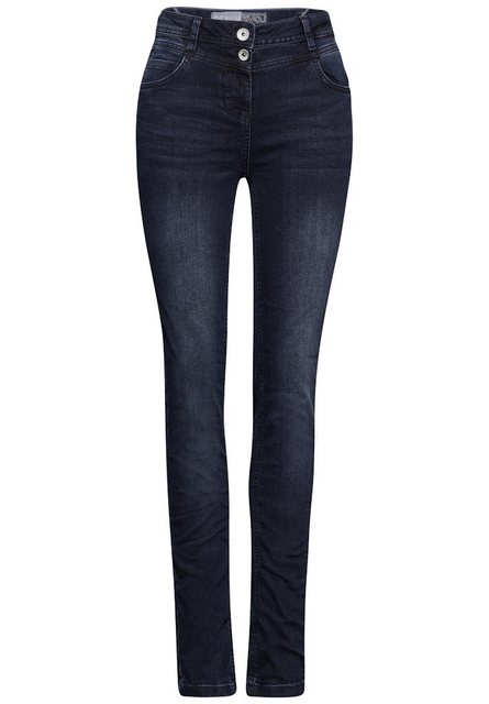 Cecil Bequeme Jeans Cecil / Da.Jeans / Style NOS Vicky Blue Black günstig online kaufen