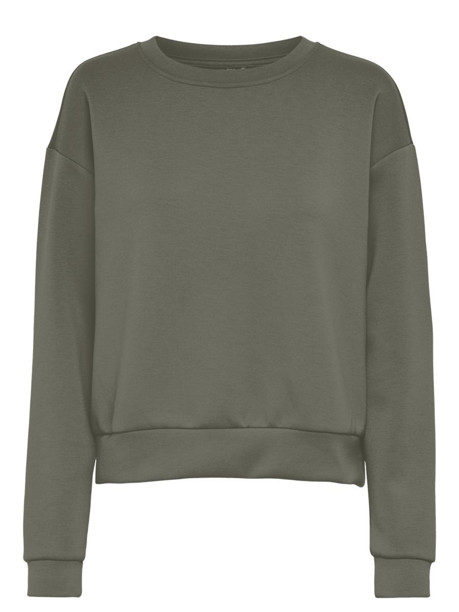 ONLY Sportliches Sweatshirt Damen Grün günstig online kaufen