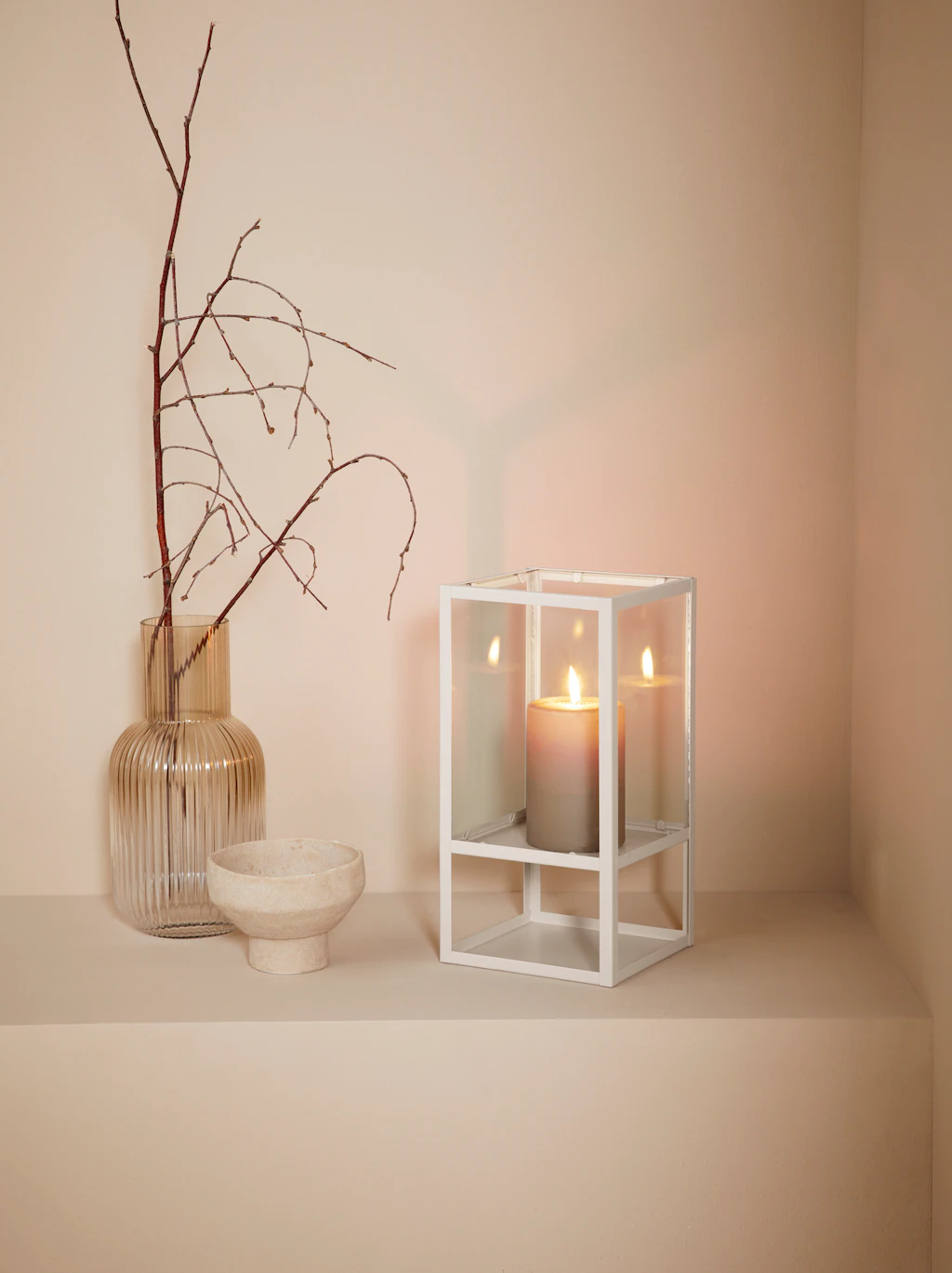 LeGer Home by Lena Gercke Windlicht "Zhara", (1 St.), aus Metall und Glas günstig online kaufen