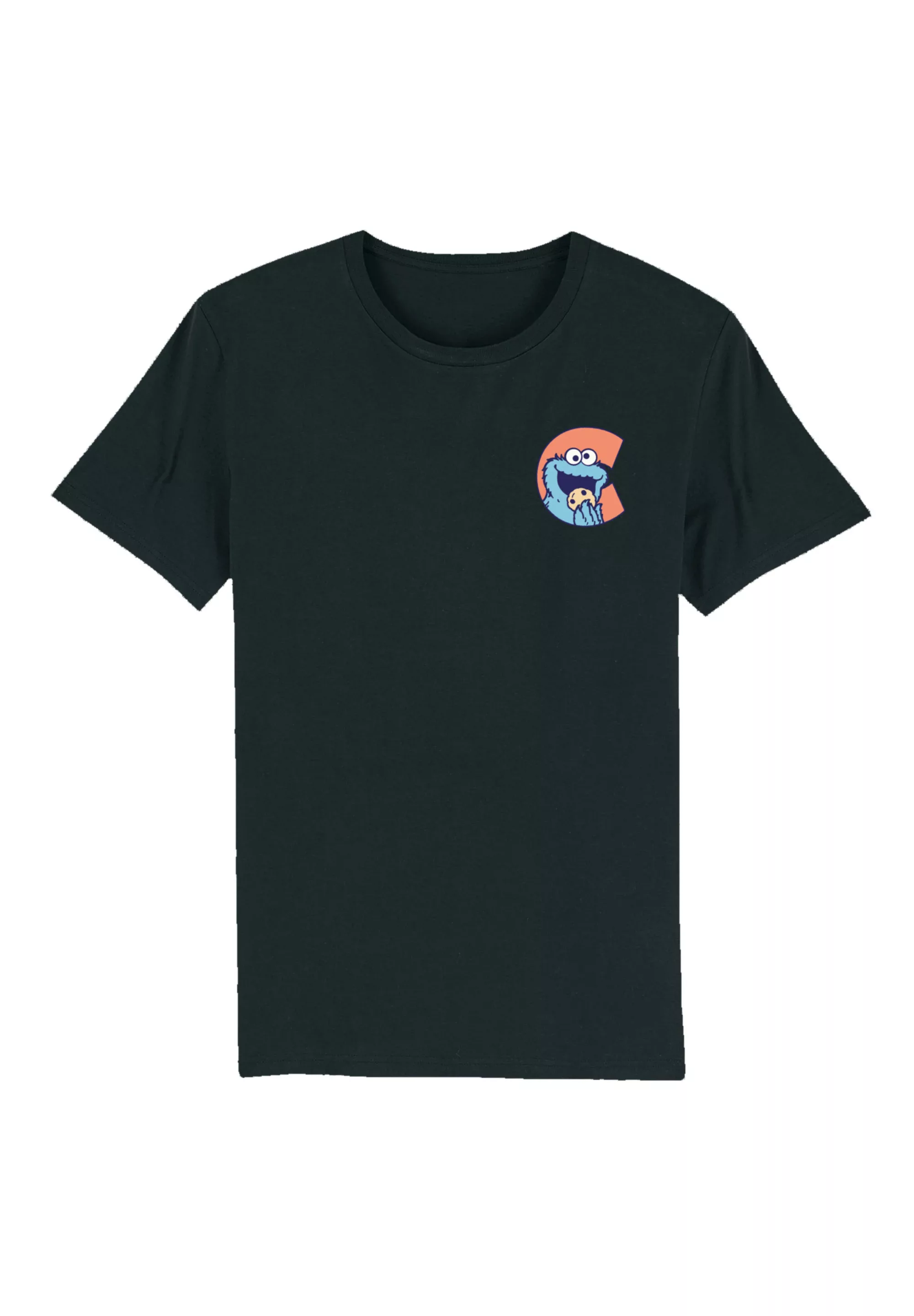 F4NT4STIC T-Shirt "Sesamstraße Cookie Monster "C"", Premium Qualität günstig online kaufen