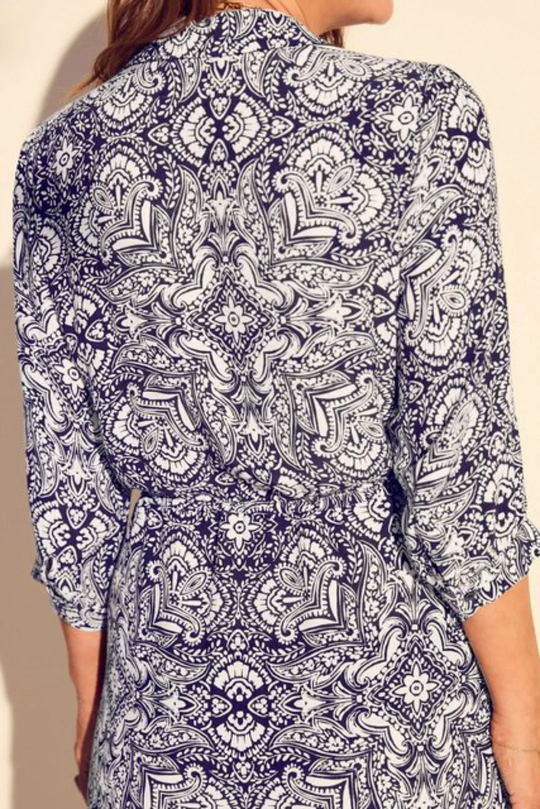 Myleene Klass Blusenkleid Myleene Klass Hemdkleid mit Paisley-Muster (1-tlg günstig online kaufen