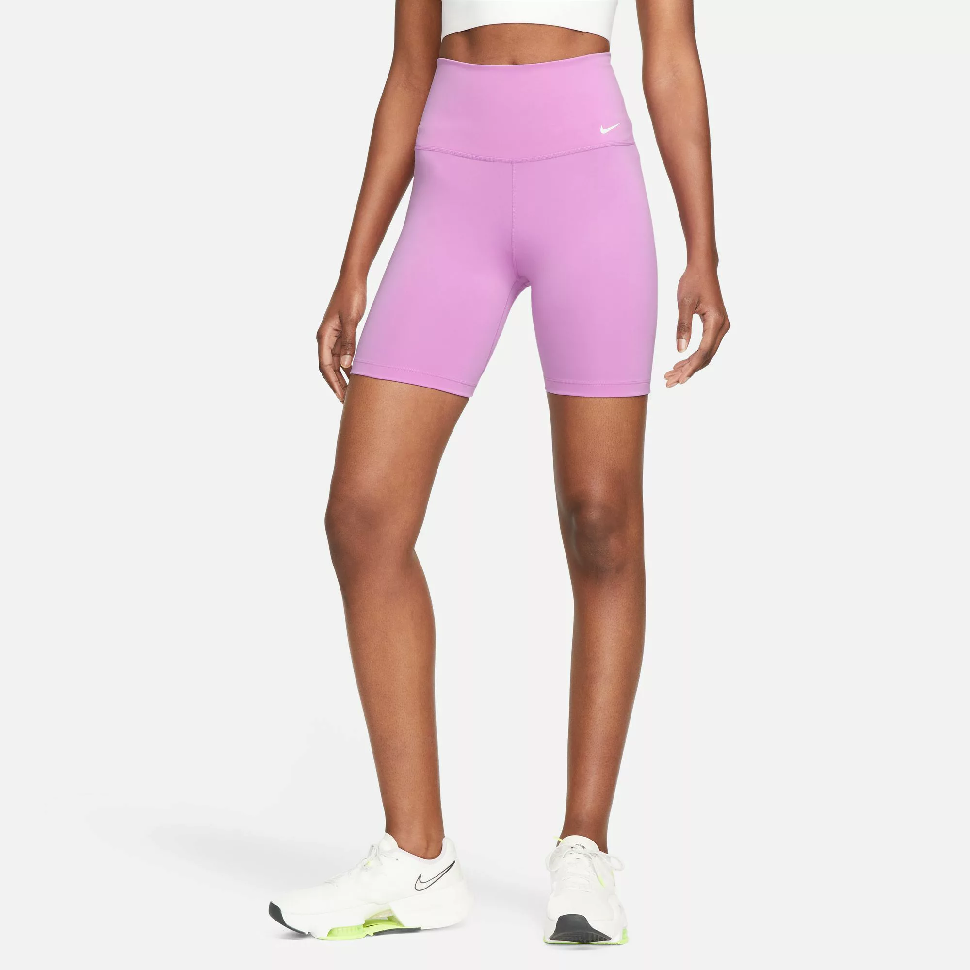 Nike Trainingstights "DRI-FIT ONE WOMENS HIGH-WAISTED BIKER SHORTS" günstig online kaufen