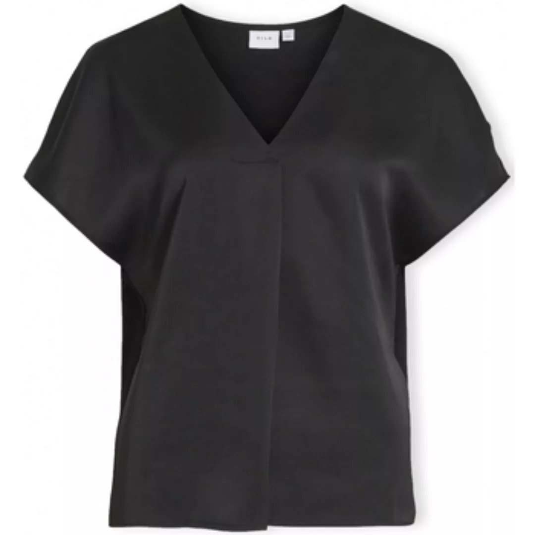 Vila  Blusen Noos Top Ellette V - Black günstig online kaufen