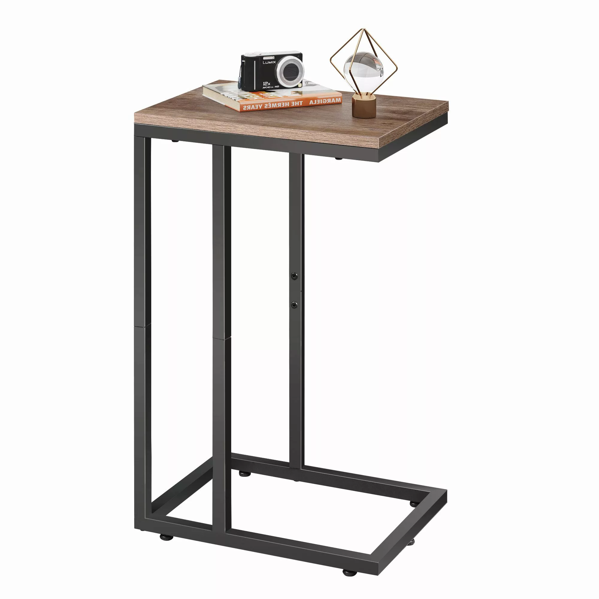WLIVE Beistelltisch C-Form Nachttisch Sofatisch Laptop-Tisch, günstig online kaufen