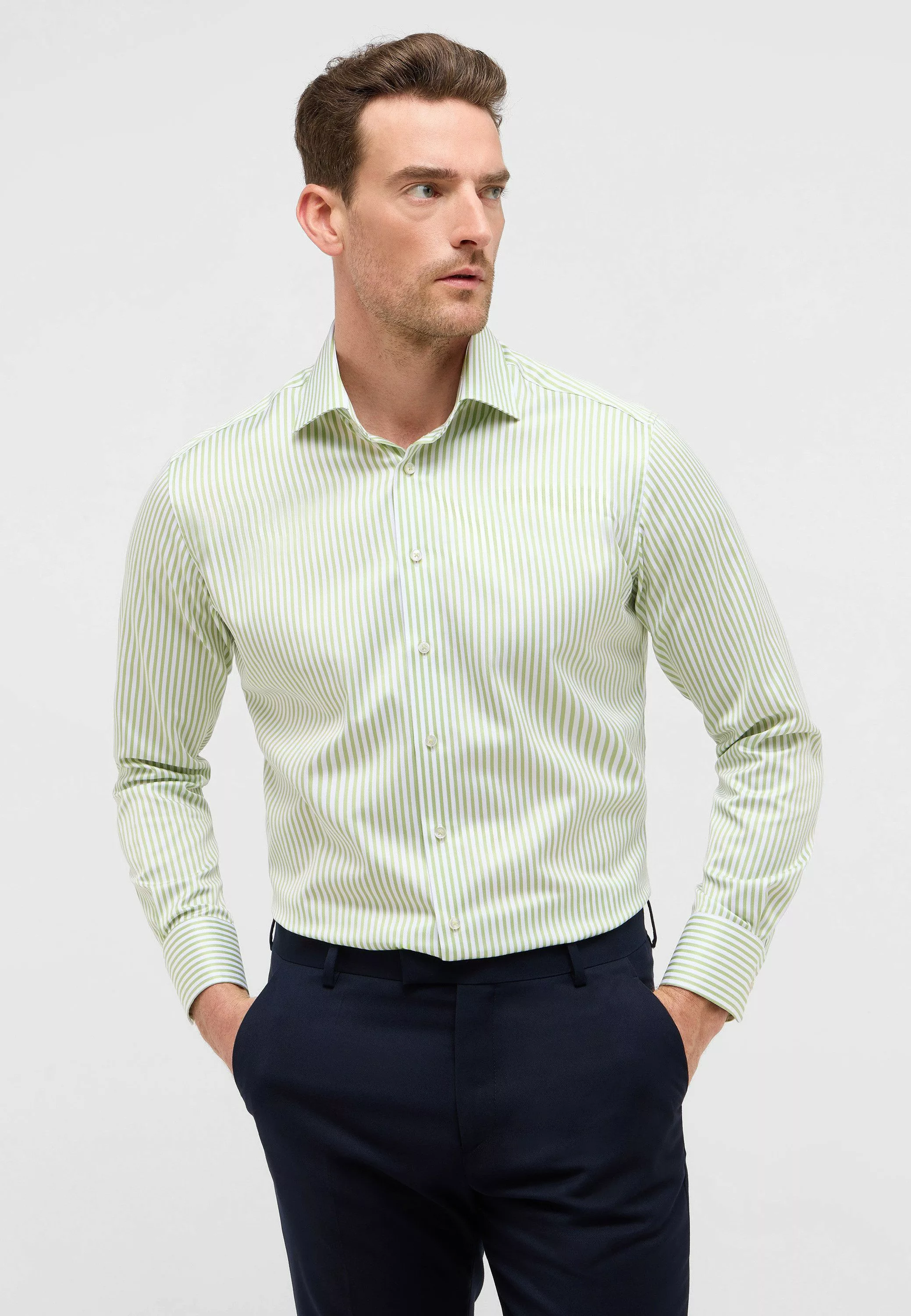 Eterna Langarmhemd MODERN FIT NON IRON günstig online kaufen