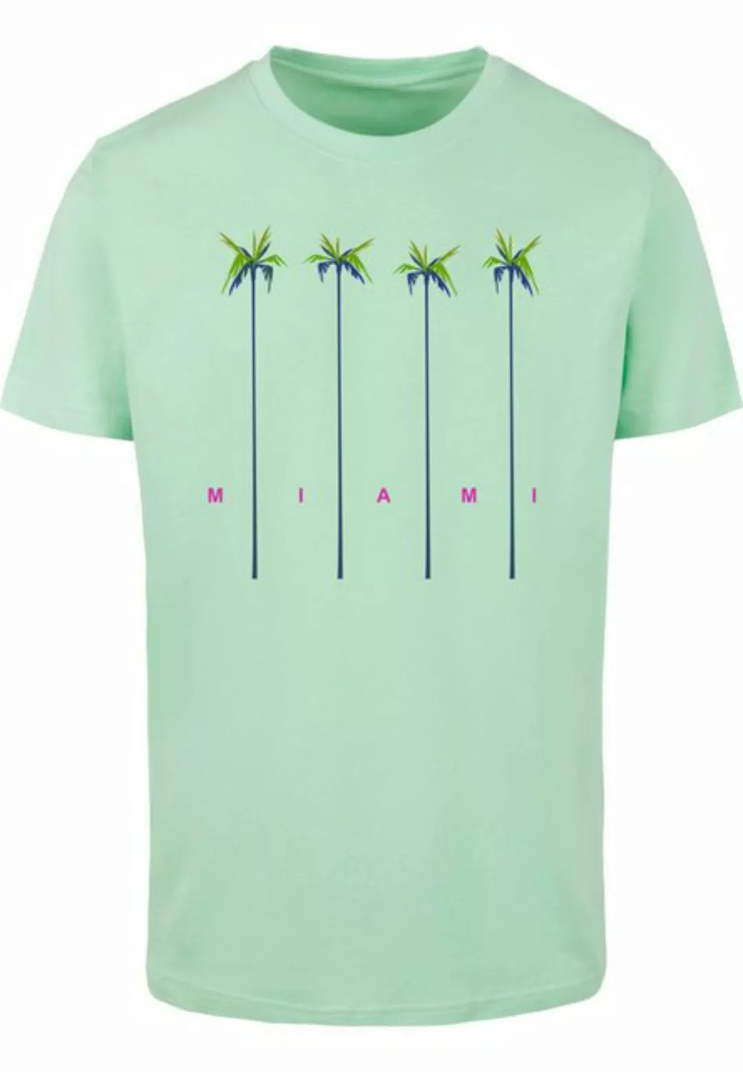 MisterTee T-Shirt MisterTee Herren Miami Palms Tee (1-tlg) günstig online kaufen