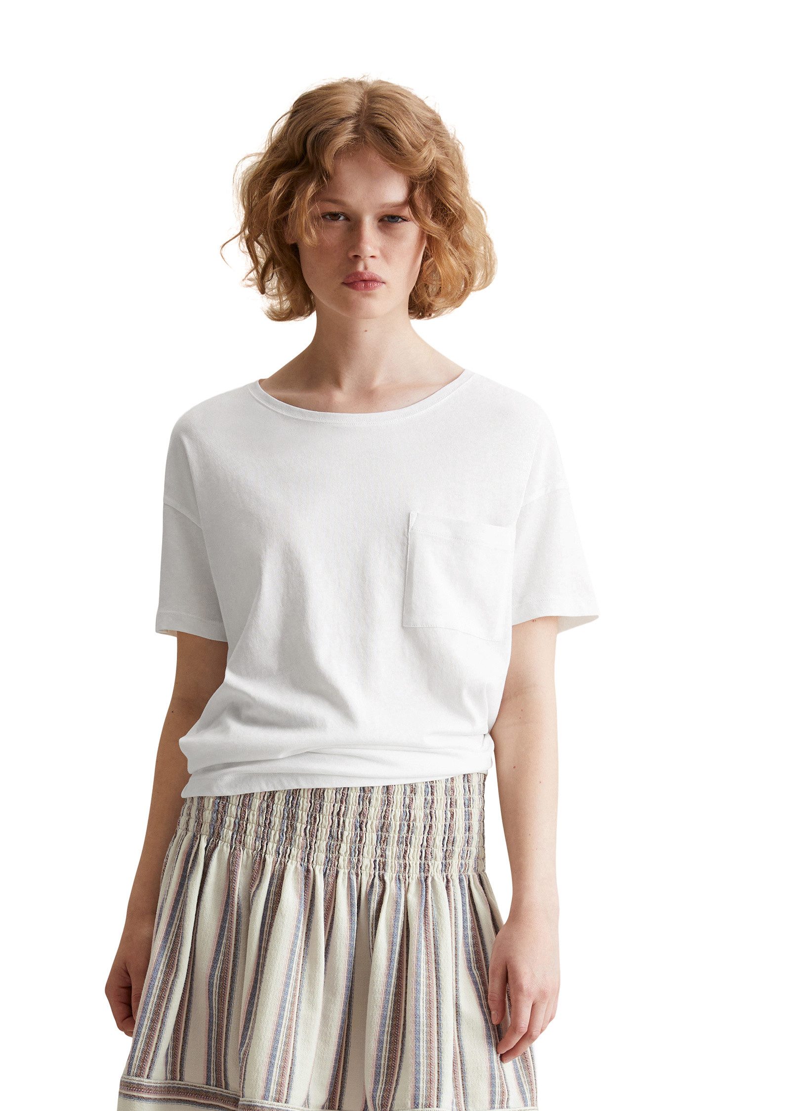 Marc OPolo DENIM T-Shirt "aus softem Organic Cotton" günstig online kaufen