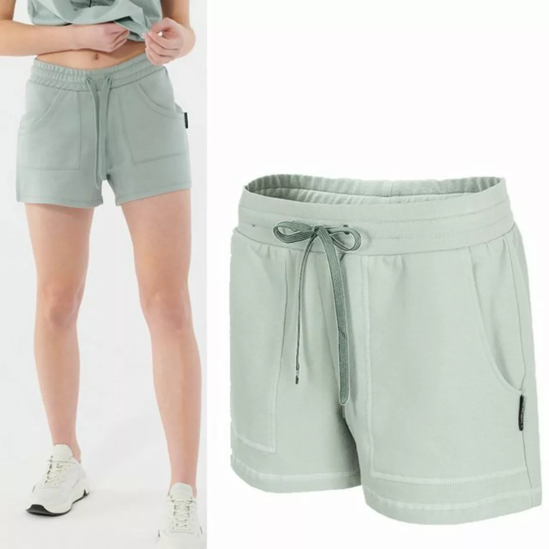 4F Leggings Outhorn - Damen Sweat Shorts Baumwolle - pastelgrün günstig online kaufen