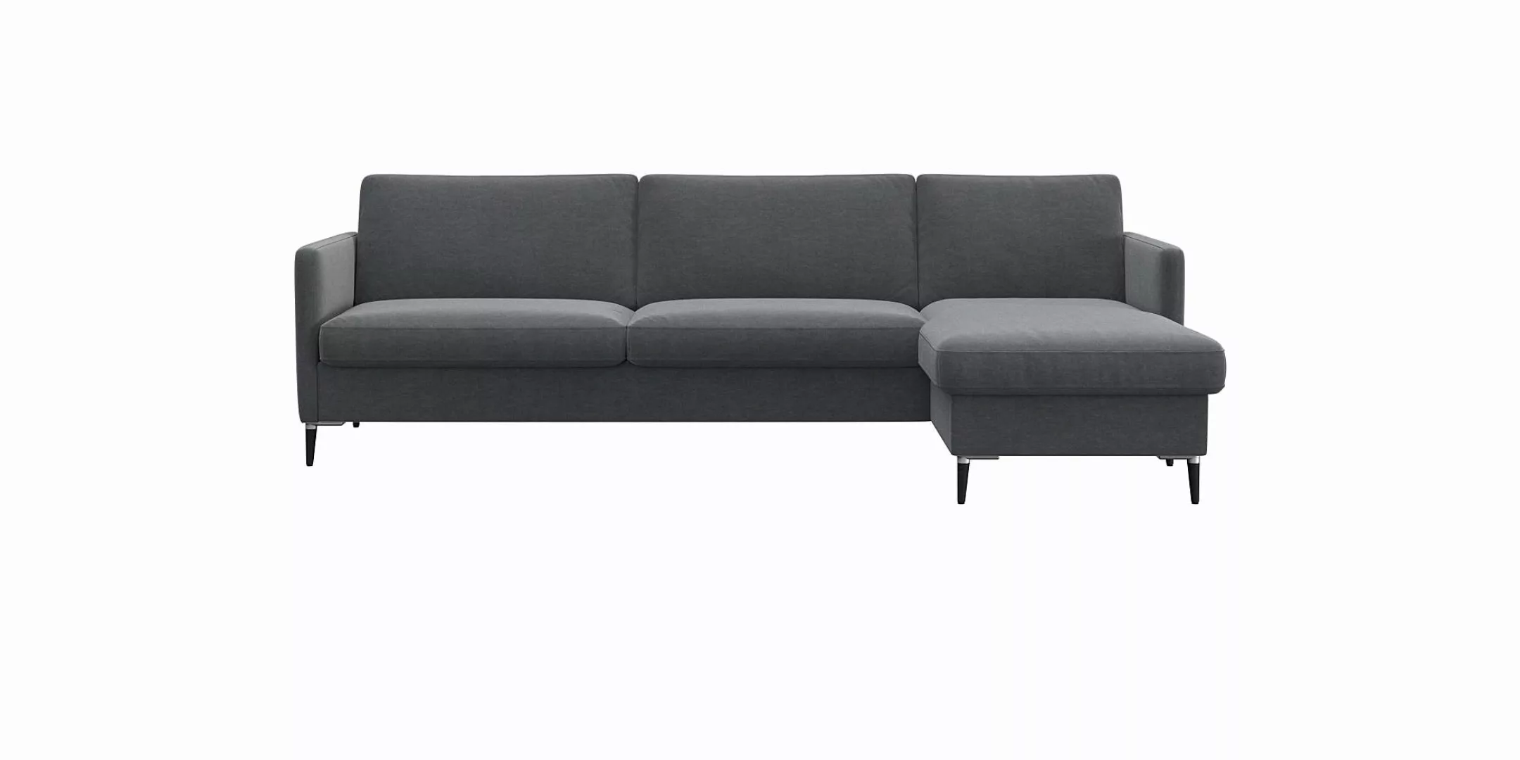 FLEXLUX Ecksofa »Fiore, super Sitzkomfort durch Kaltschaum im Sitz, L-Form« günstig online kaufen