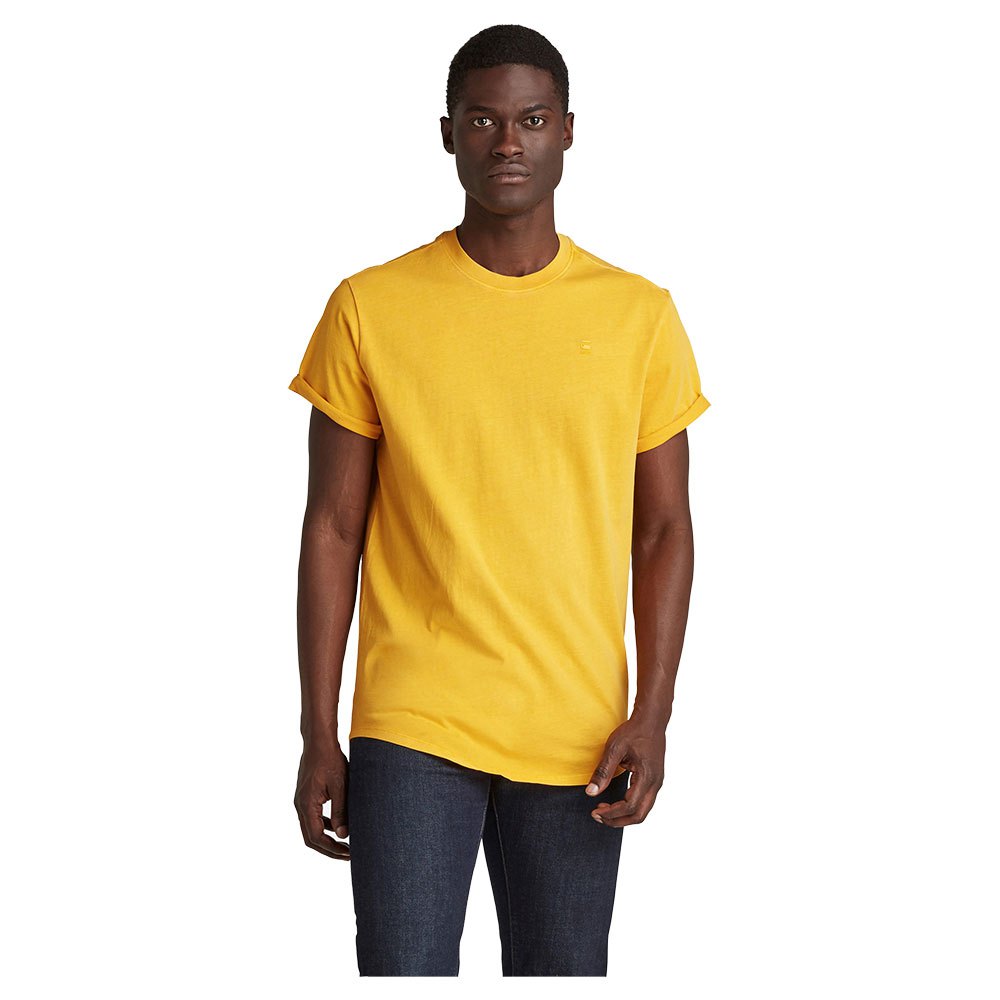 G-star Lash Kurzarm Rundhalsausschnitt T-shirt S Gold Gd günstig online kaufen