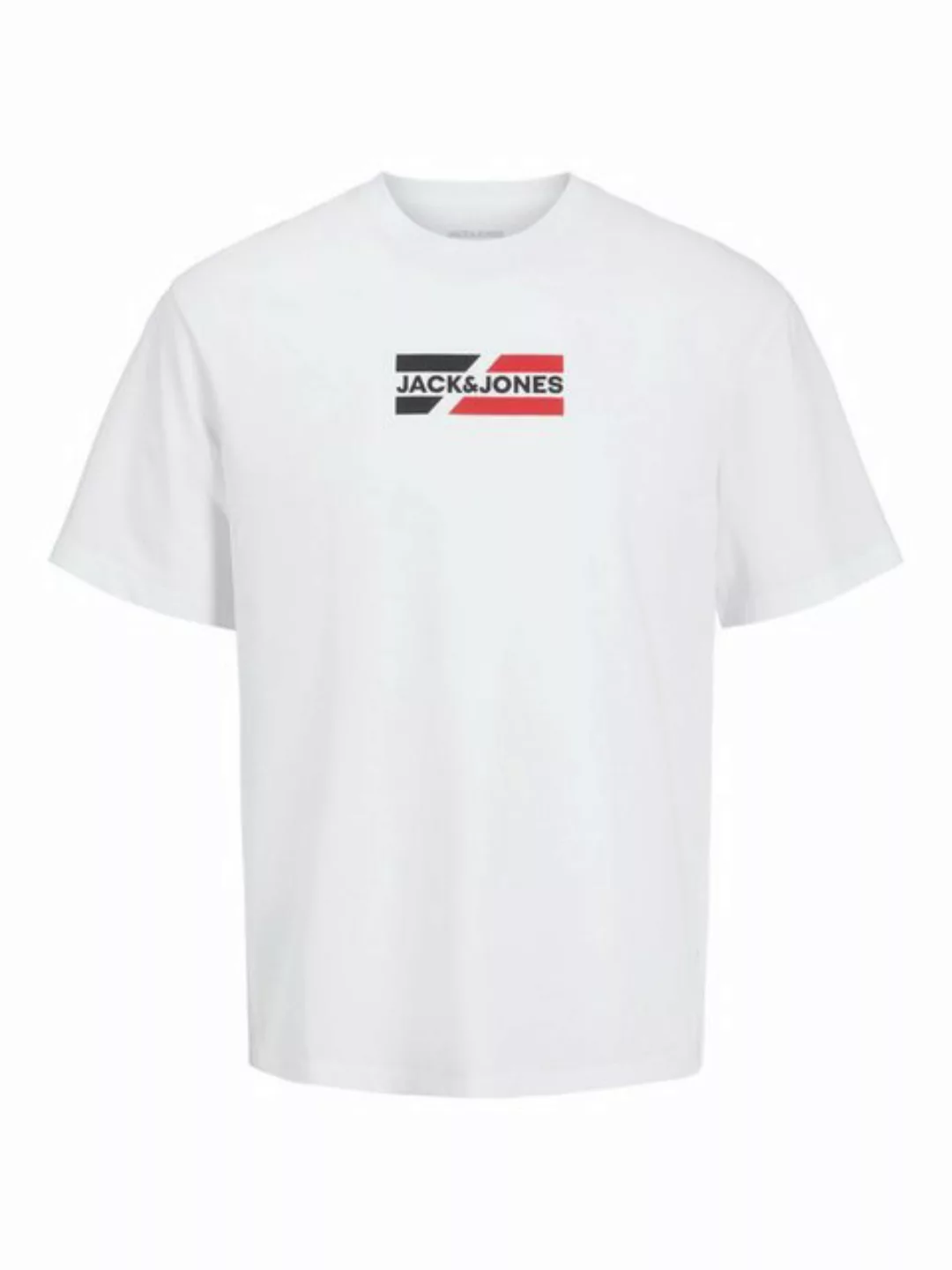 Jack & Jones Rundhalsshirt "JJECORP GRAPHIC TEE SS O-NECK NOOS", mit Logo P günstig online kaufen