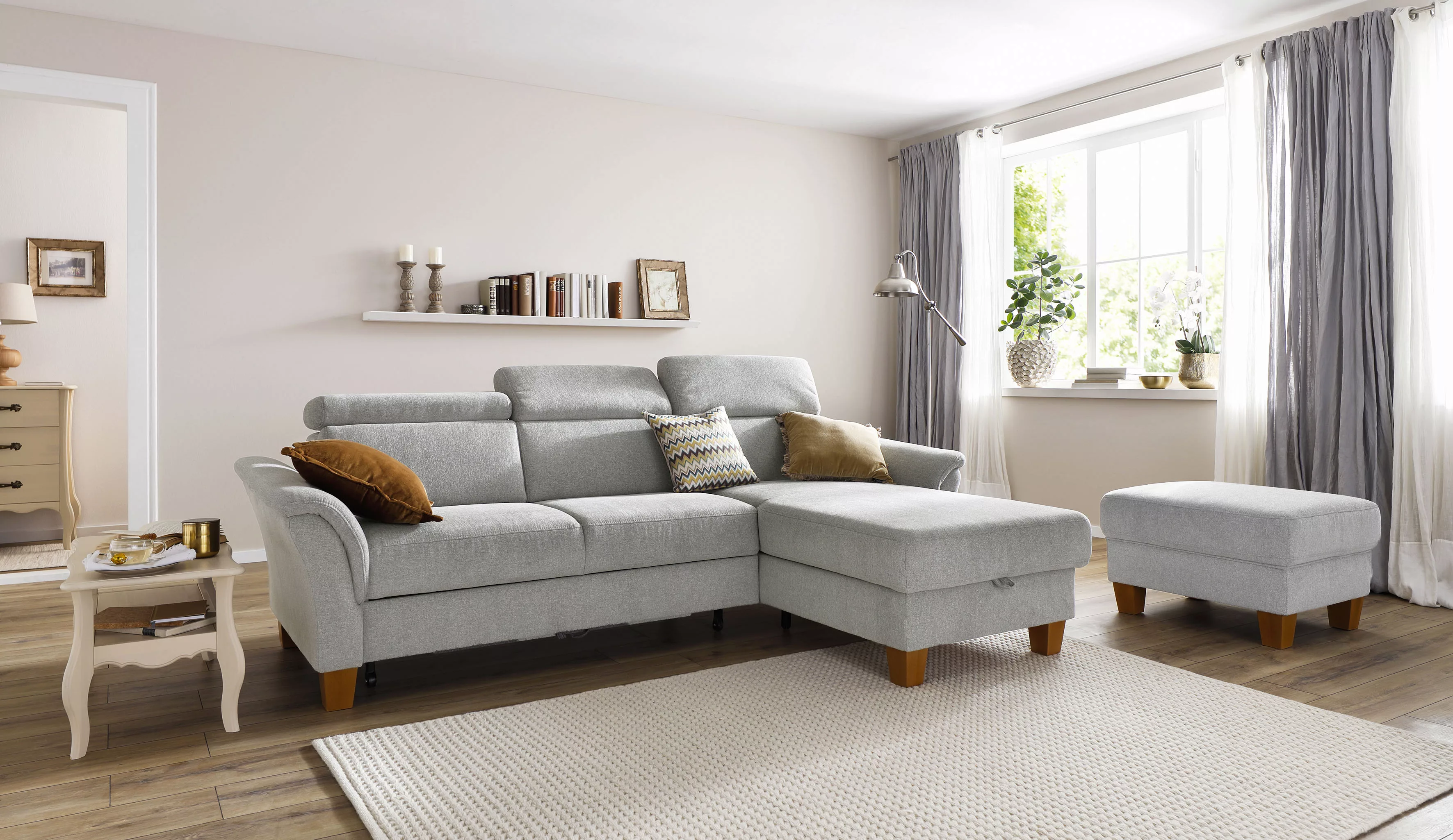 Home affaire Ecksofa "Conville L-Form" günstig online kaufen