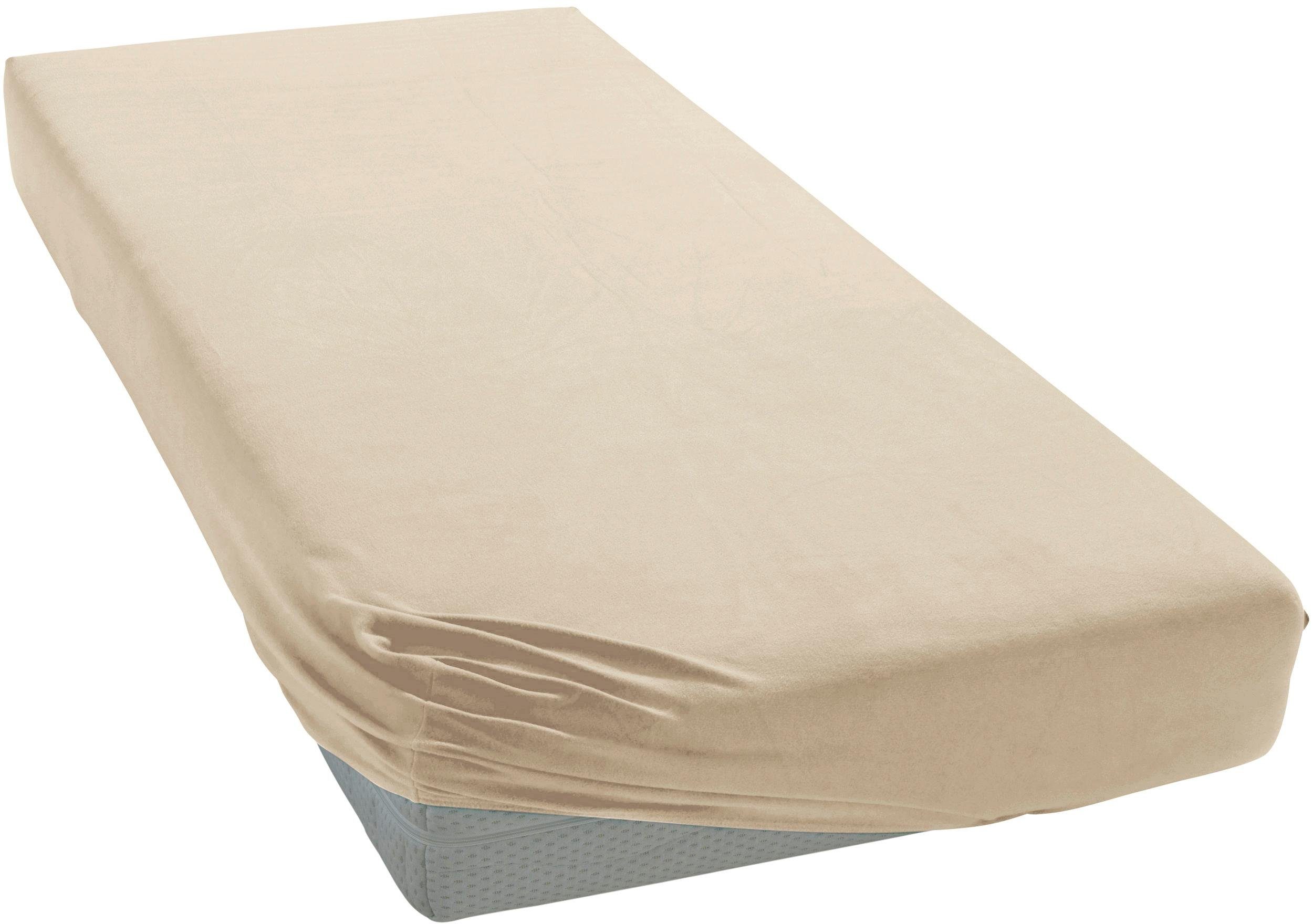 Janine Spannbettlaken ELASTIC 5002, Jersey-Elasthan, Gummizug: günstig online kaufen