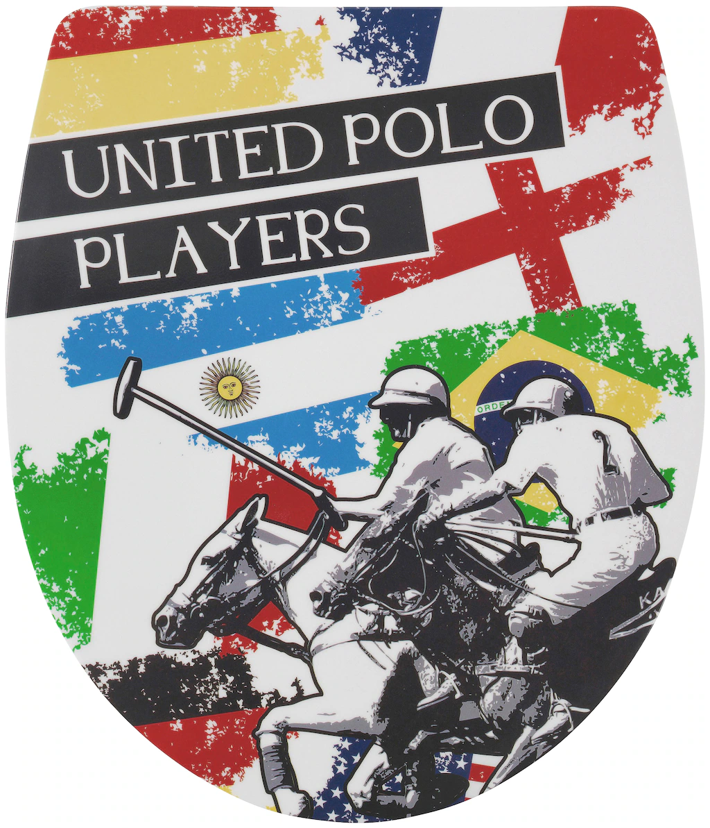 ADOB WC-Sitz "United Polo", Absenkautomatik, zur Reinigung auf Knopfdruck a günstig online kaufen