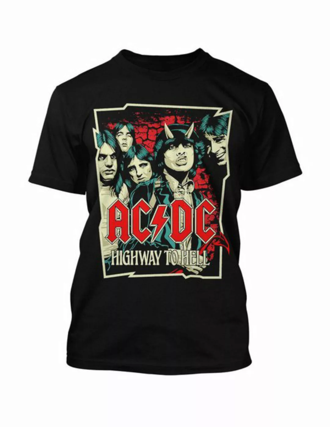 AC/DC T-Shirt Highway To Hell Sketch günstig online kaufen