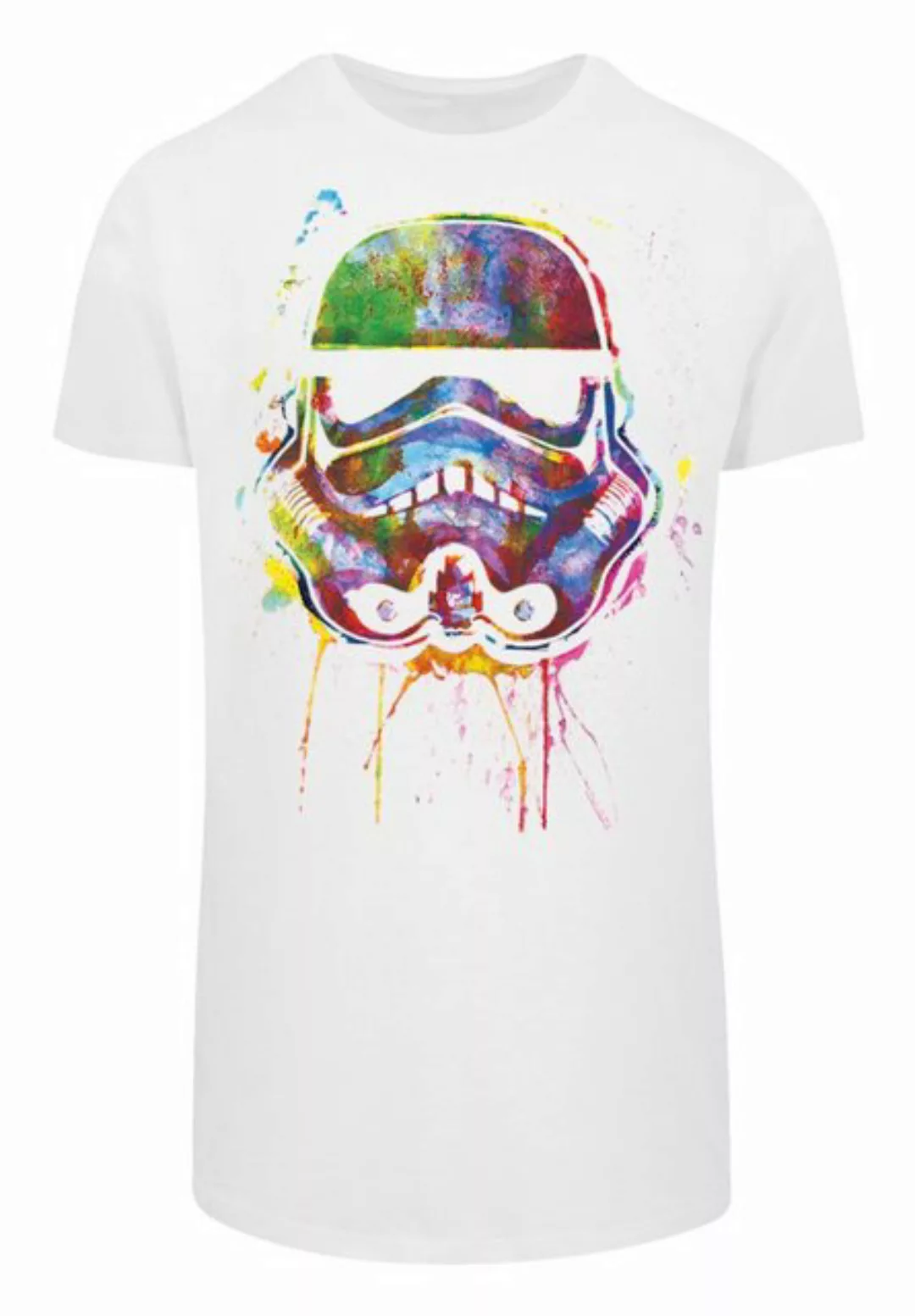 F4NT4STIC T-Shirt PLUS SIZE Stormtrooper Paint Splats Print günstig online kaufen