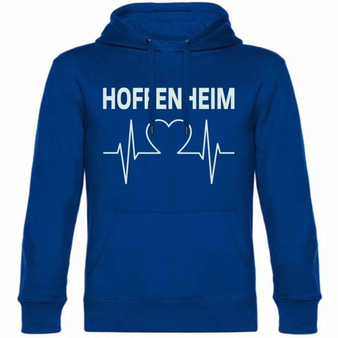 multifanshop Kapuzensweatshirt Hoffenheim - Herzschlag - Pullover günstig online kaufen