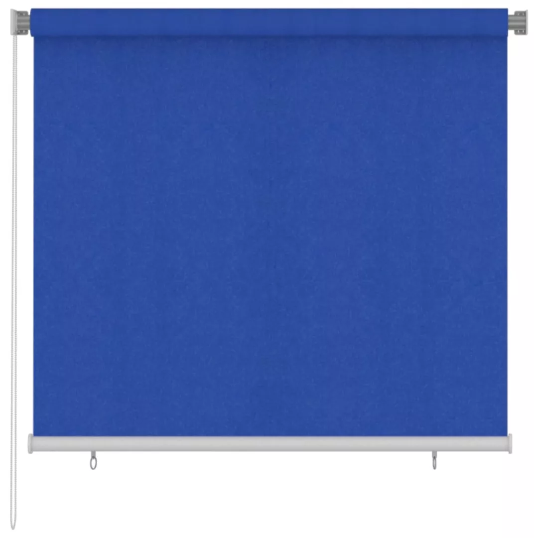 Vidaxl Außenrollo 160x140 Cm Blau Hdpe günstig online kaufen