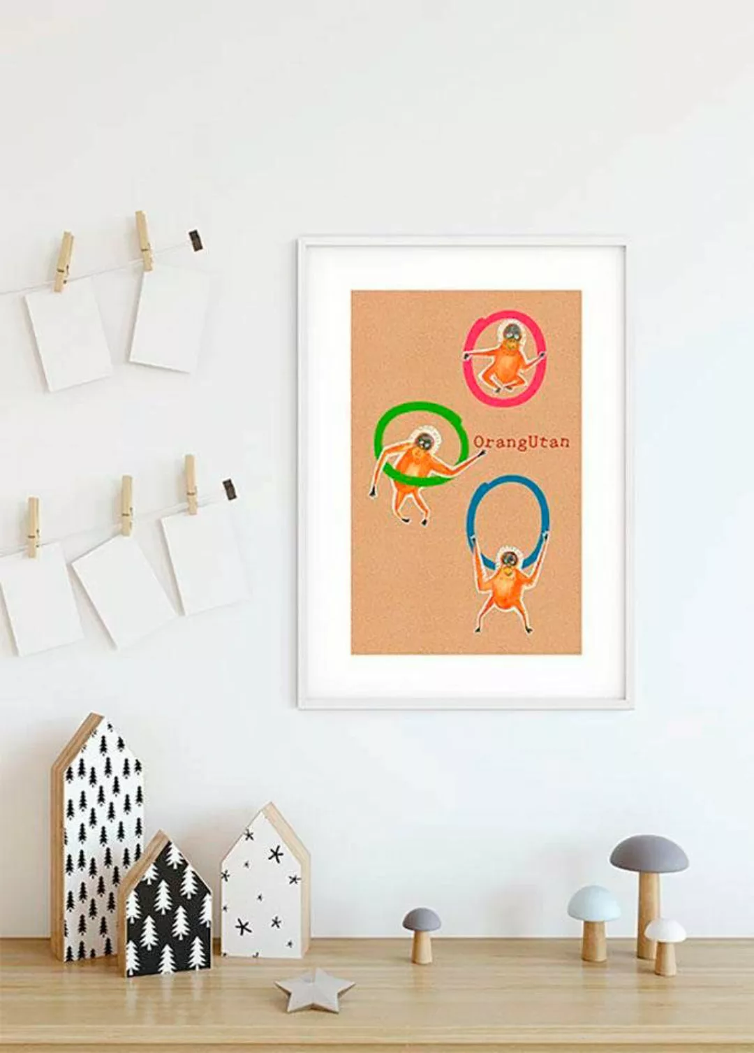 Komar Poster "ABC Animal O", Buchstaben, (1 St.), Kinderzimmer, Schlafzimme günstig online kaufen