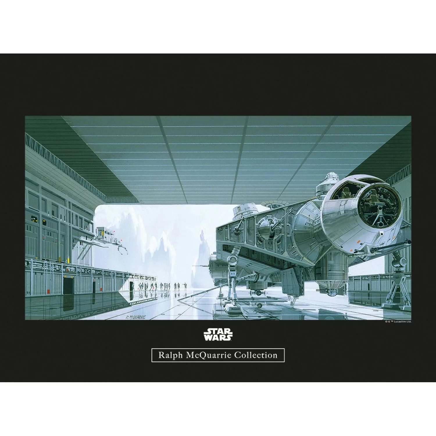 Komar Wandbild Star Wars Shuttle 40 x 30 cm günstig online kaufen