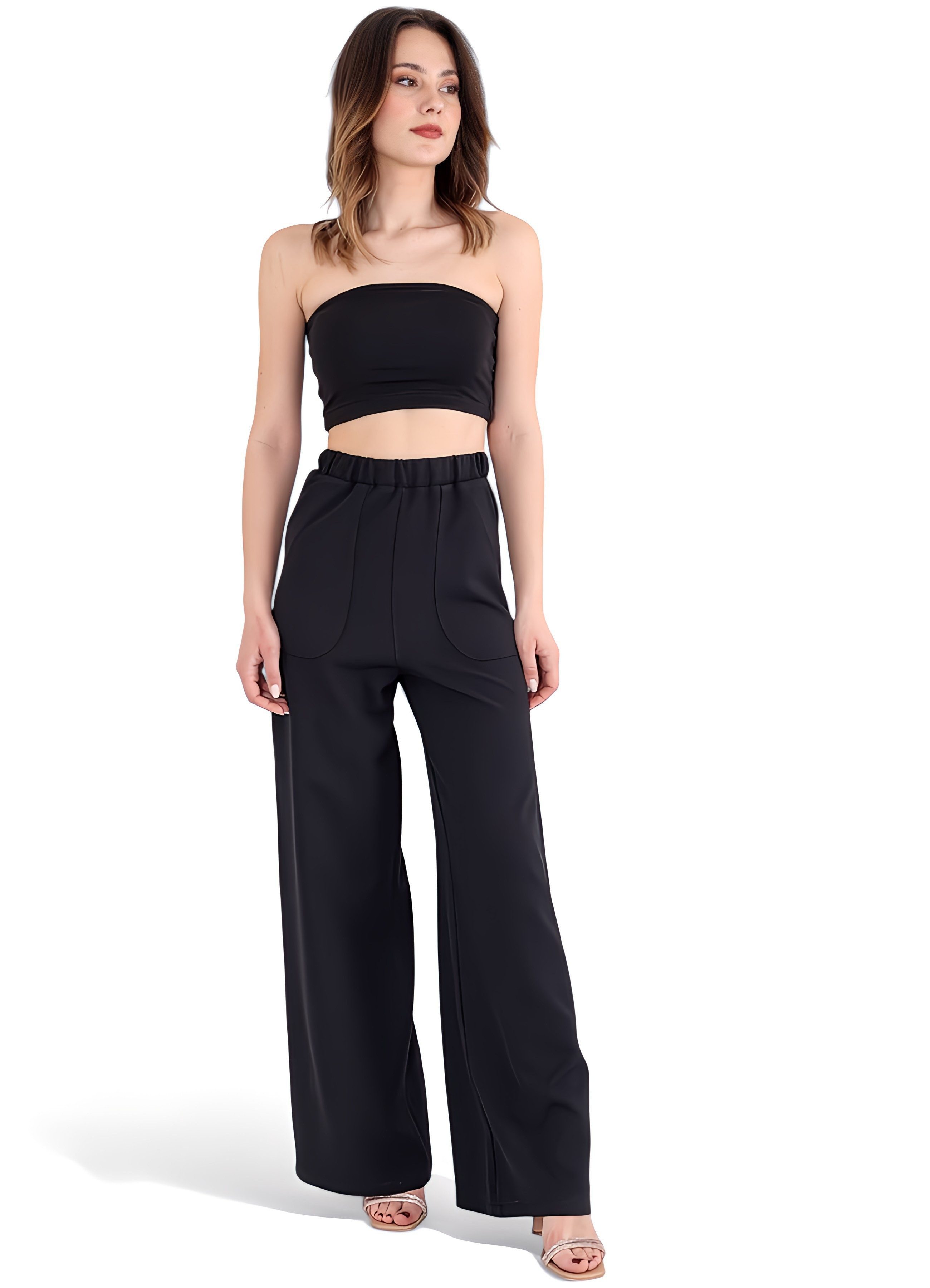 fashionshowcase Schlupfhose Schlupfhose Damen Hose High günstig online kaufen