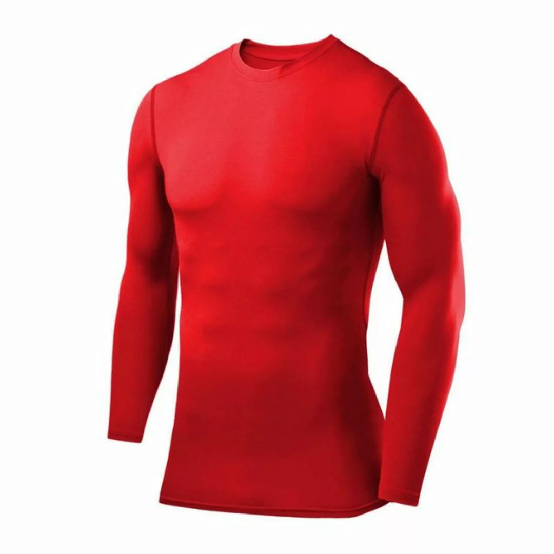 POWERLAYER Langarmshirt PowerLayer Kompressions Shirt Herren Rundhalsaussch günstig online kaufen