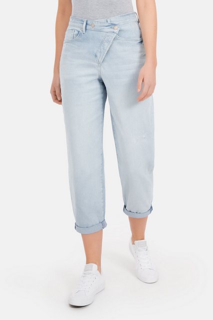 Recover Pants 5-Pocket-Jeans Gianna mit diagonalem Verschluss günstig online kaufen