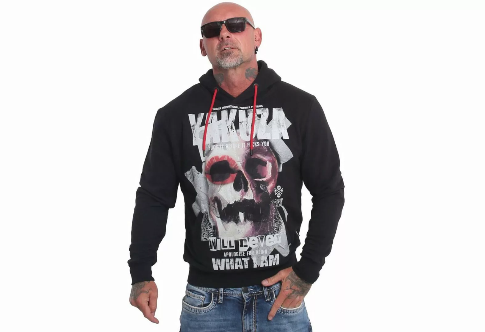 YAKUZA Hoodie Apologise günstig online kaufen