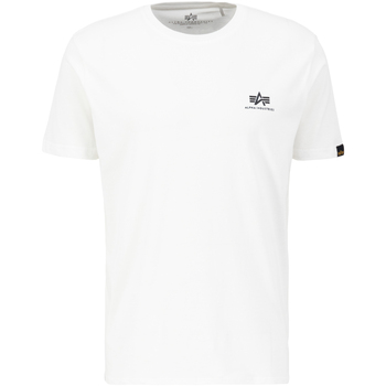 Alpha Industries  T-Shirts & Poloshirts Backprint T-Shirt Camo Print - whit günstig online kaufen
