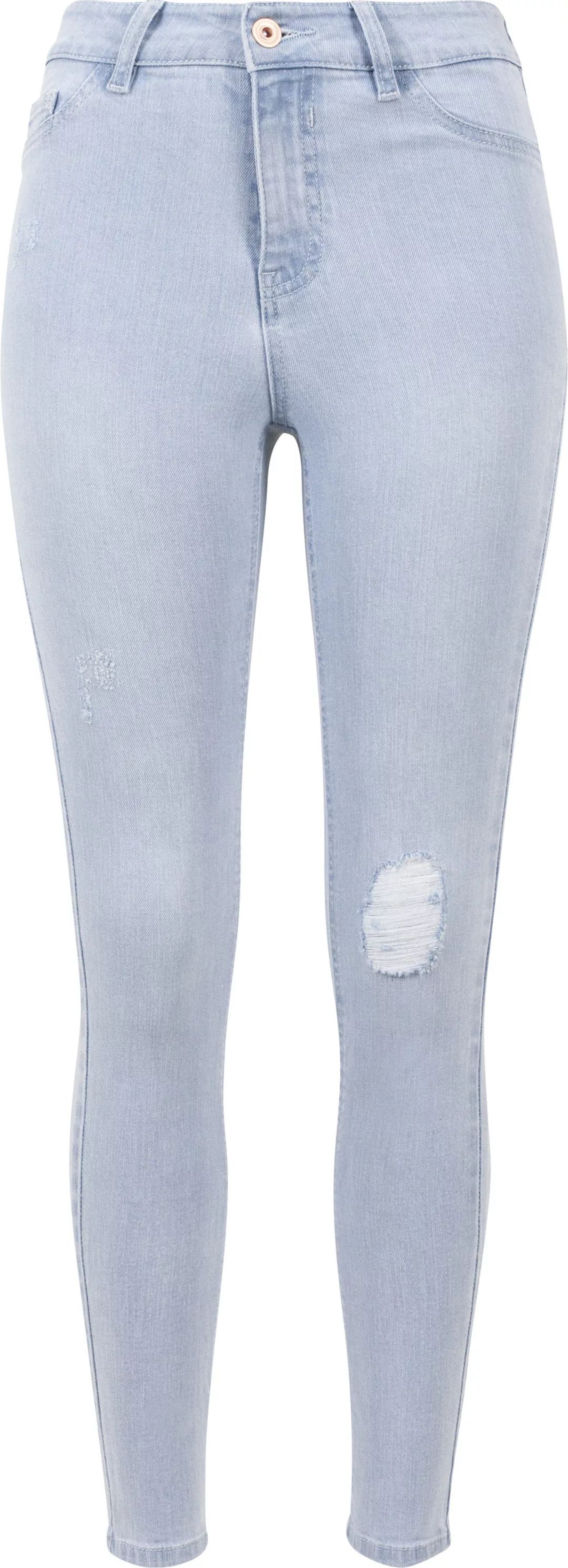 Urban Classics Damen High Waist Skinny Denim Pants günstig online kaufen