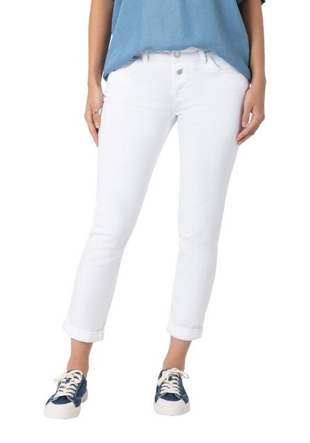 TIMEZONE 7/8 Damen Jeans SLIM NALITZ 7/8 - Slim Fit - Weiß - White günstig online kaufen