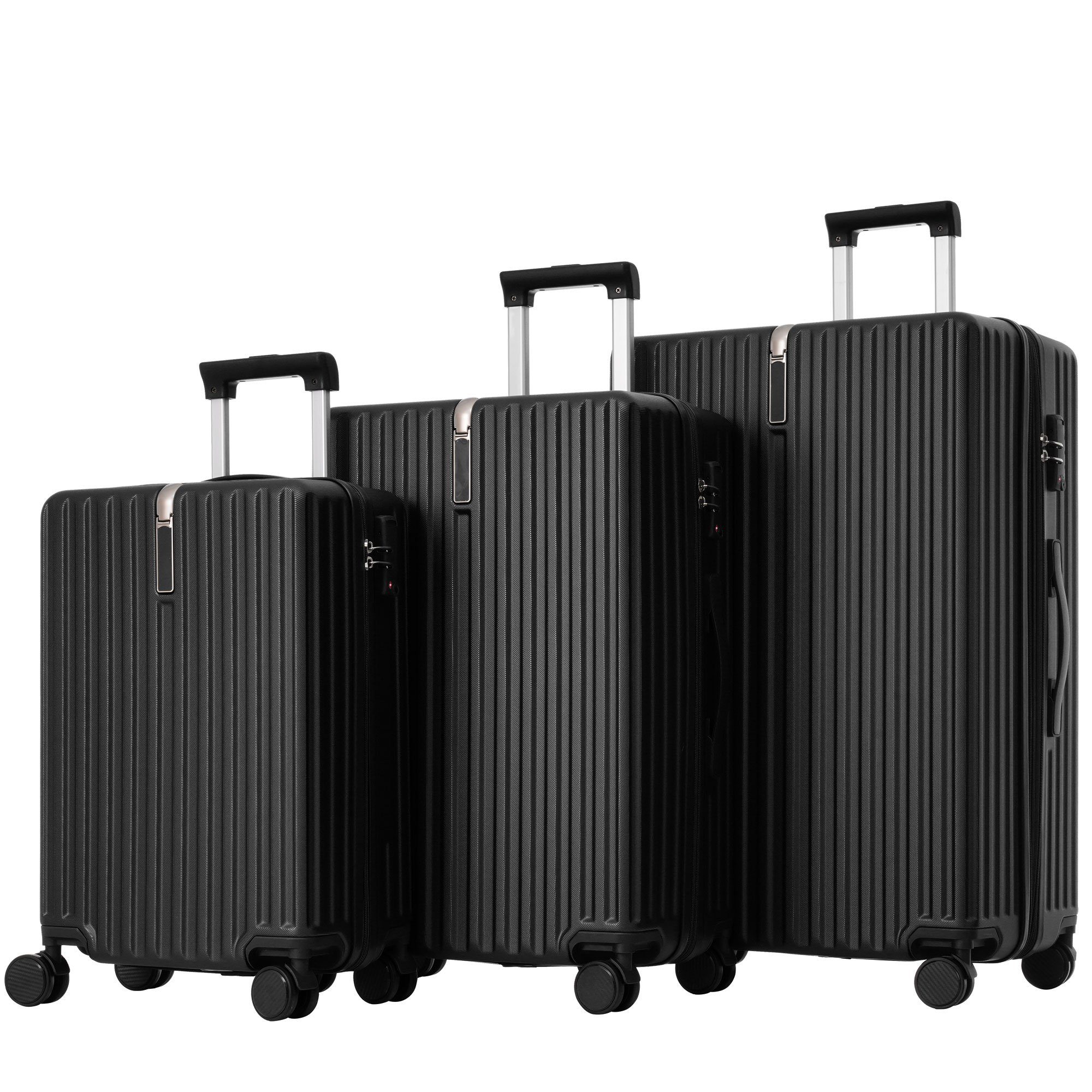 OKWISH Hartschalen-Trolley Reise Trolley Gepäck, 4 günstig online kaufen