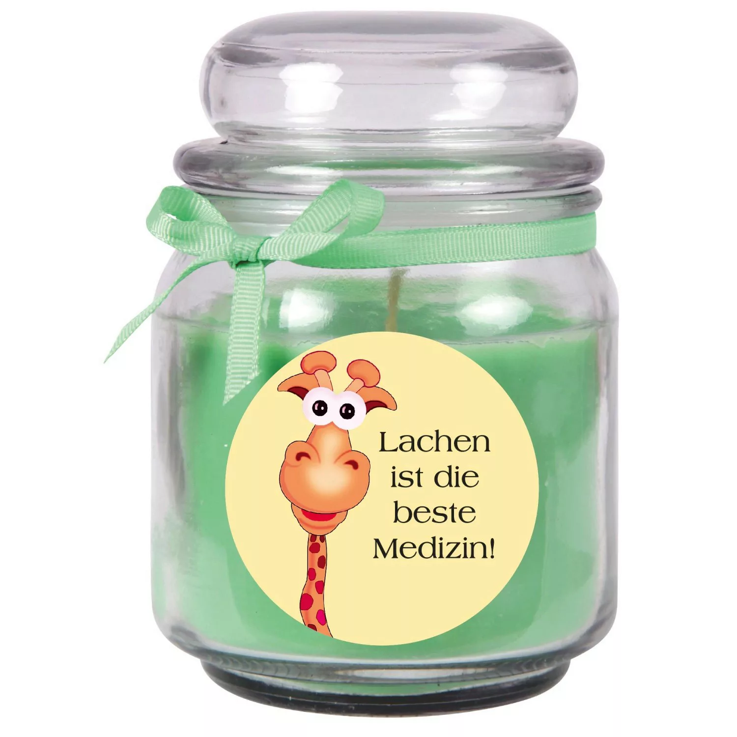 HS Candle Duftkerze & Bonbon Glas Grün Kokos Genesung günstig online kaufen