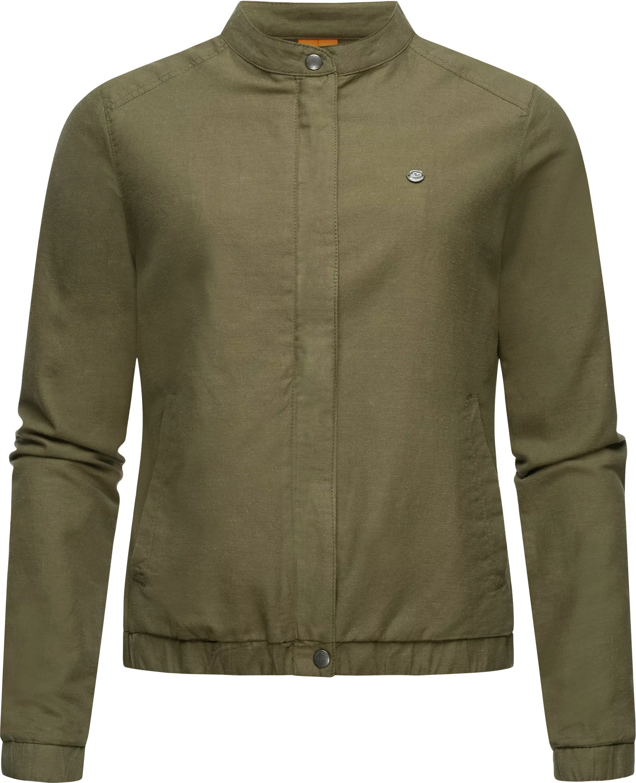 Ragwear Kurzjacke "Malawi Linen", ohne Kapuze, Leichte Leinen Übergangsjack günstig online kaufen